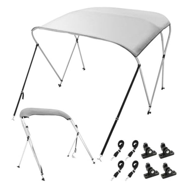 VEVOR 3 Bow Bimini Top Boat Cover, 900D Polyester