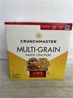 Crunch Master multi grain cracker 2 packs inside