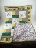 Smaller Puppy Themed Quilt