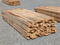 2"x3.25"x10'&12' Rough Cedar (182 PCS)