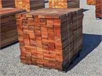 2"x6"x2' Rough Heart Redwood (300 PCS)