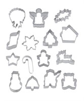 R&M International 1905 Christmas Cookie Cutters,