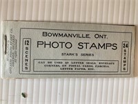BOWMANVILLE, ONT. PHOTO STAMPS