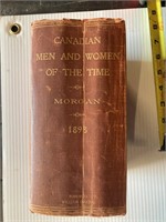 CANADIAN MEN AND WOMEN OF THE TIME, 1898