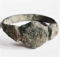 Medieval 13th-14th AD bronze Ring US#5