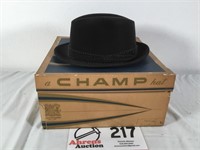 Brown Felt Champ Hat Famous Barr