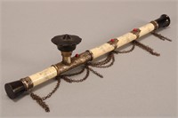 Chinese Bone Opium Pipe,