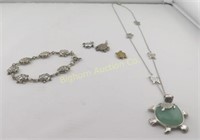 Turtle Jewelry: Necklace, Pendants, Bracelet