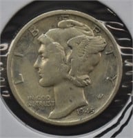 1945 Silver Mercury DIme