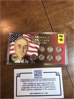 Oval office collection, Roosevelt dimes