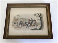 Antique Signed Lithograph  by C B Newhouse