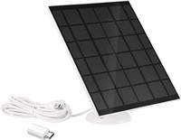 NEW 5W Outdoor, Solar Panel w/ Bracket