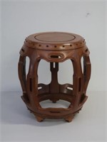 Chinese rosewood barrel form seat