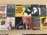 Lot of 12 1980's 90's Rap & Hip Hop Cassettes