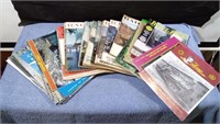 Railroading magazines and calendars