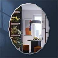 Frameless Bathroom Oval Wall Mirror