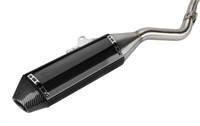 Kemimoto - Exhaust silencer, stainless steel for