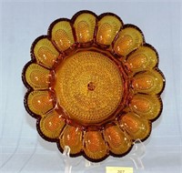 Amber Deviled Egg Plate