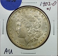 1902-O Morgan Dollar AU