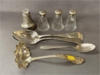 Sterling Top Shakers with Utensils