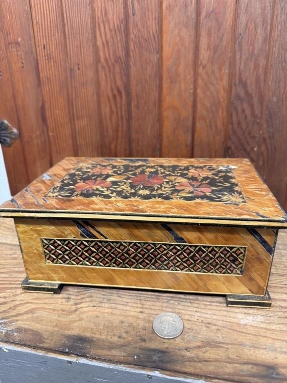 Antique Handmade Wood Box