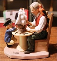 "The Ship Maker" Norman Rockwell Figure