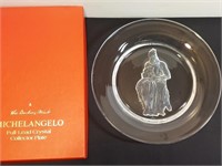 Michaelangelo's Moses Lead Crystal Decorative