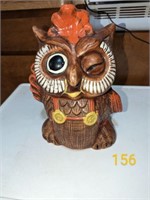 CALIFORNIA ORIGINAL WINKING OWL COOKIE JAR