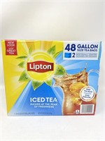 New Lipton Gallon-Sized Black Iced Tea Bags,
