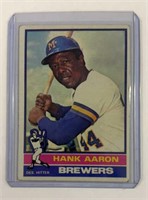 1976 Topps Hank Aaron Card