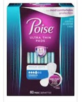 Poise Ultra Thin Postpartum Incontinence Pads,