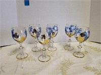 Group of glasses 6"L