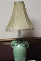 A Chinese? Ceramic Elephant Lamp
