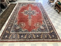 Palace Size Hand Woven Oriental Rug - 12'3" x 20'