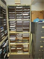 Metal Shelving Sort Unit - 24 Shelves x 3 Cubbies