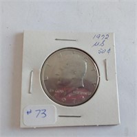 1972 MS US Half Dollar Coin