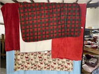 5 Assorted Blankets &throws