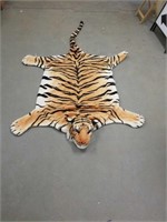 Tiger Skin Faux Rug