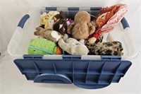 Large Tote Full Of Plush Animals