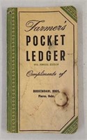 JD Farmers Pocket Ledger Pierce Nebr.