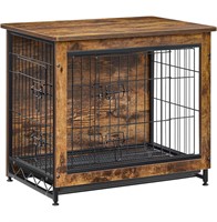 ($132) Feandrea Wooden Dog Crate Furniture