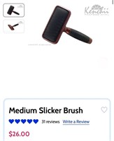Ketchii Medium Slicker Brush - This high-quality