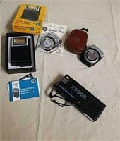 Vintage camera with vintage Kodak ektron II Flash
