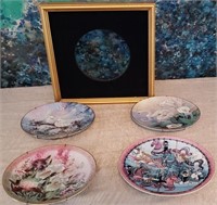 403 - COLLECTOR PLATES BY BUCKLEY MOSS