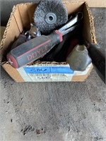 Box of miscellaneous tools