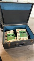CUTCO salesman briefcase w/ new cookbooks & k