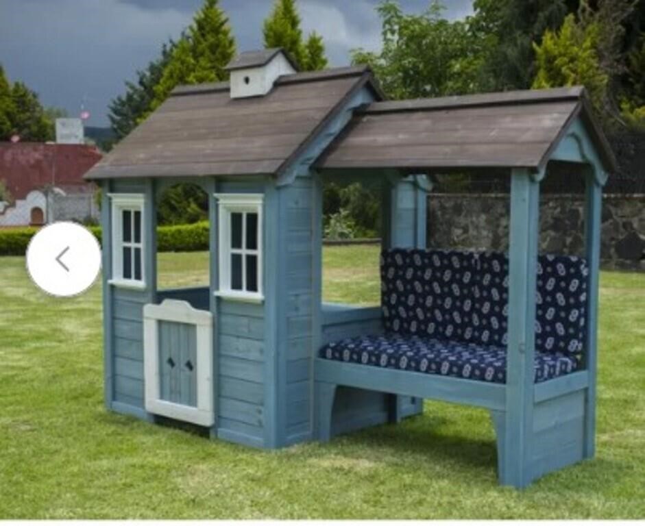 NEW* 8.25' x 3.58' Playhouse  W BENCHWP-587