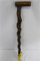 Handmade Swirled Wood*Vine*Root Walking Stick