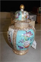 Antique Lidded Meissen Jar (w/ old repair)