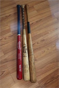 Autographed Minor League Baseball Bats